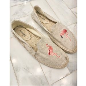 Soludos flamingo shoes